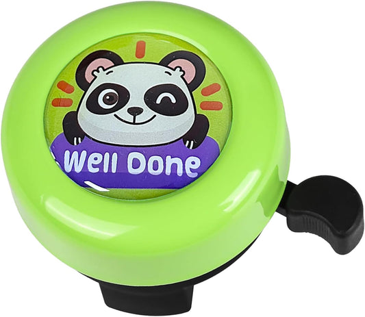 Bike Bell for Kids Girls Boys,Cute Bike Bell with Panda Sticker,Loud Crisp Clear Sound Bicycle Bell for Adults Kids,Road Bike,Electric Bike,Cruiser Bike,Mountain Bike,Children'S Bike Accessories